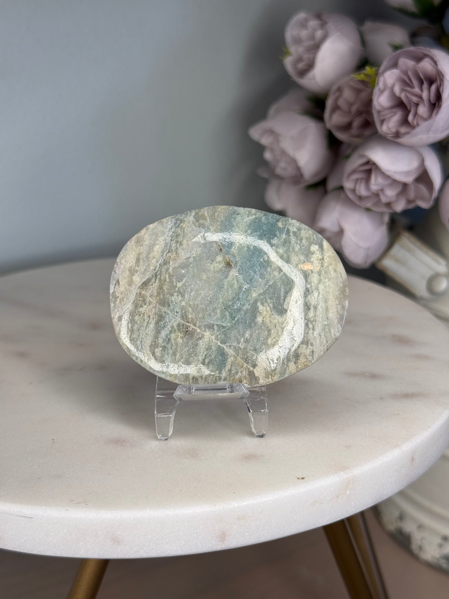 Amazonite Palm Stone