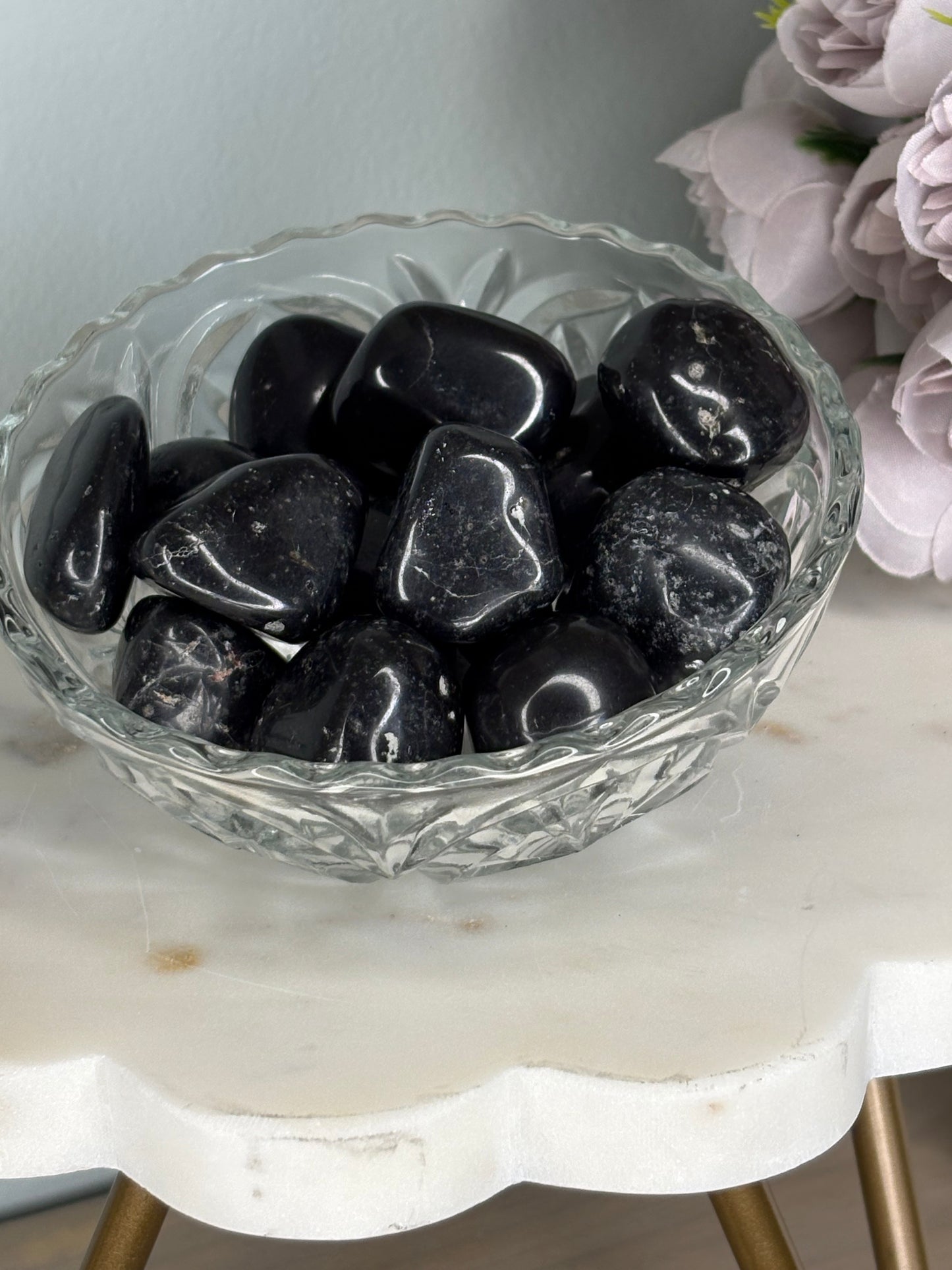 Black Tourmaline Tumbled Stone