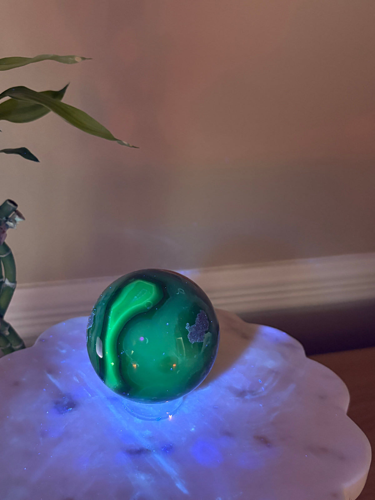 Volcano Agate Sphere