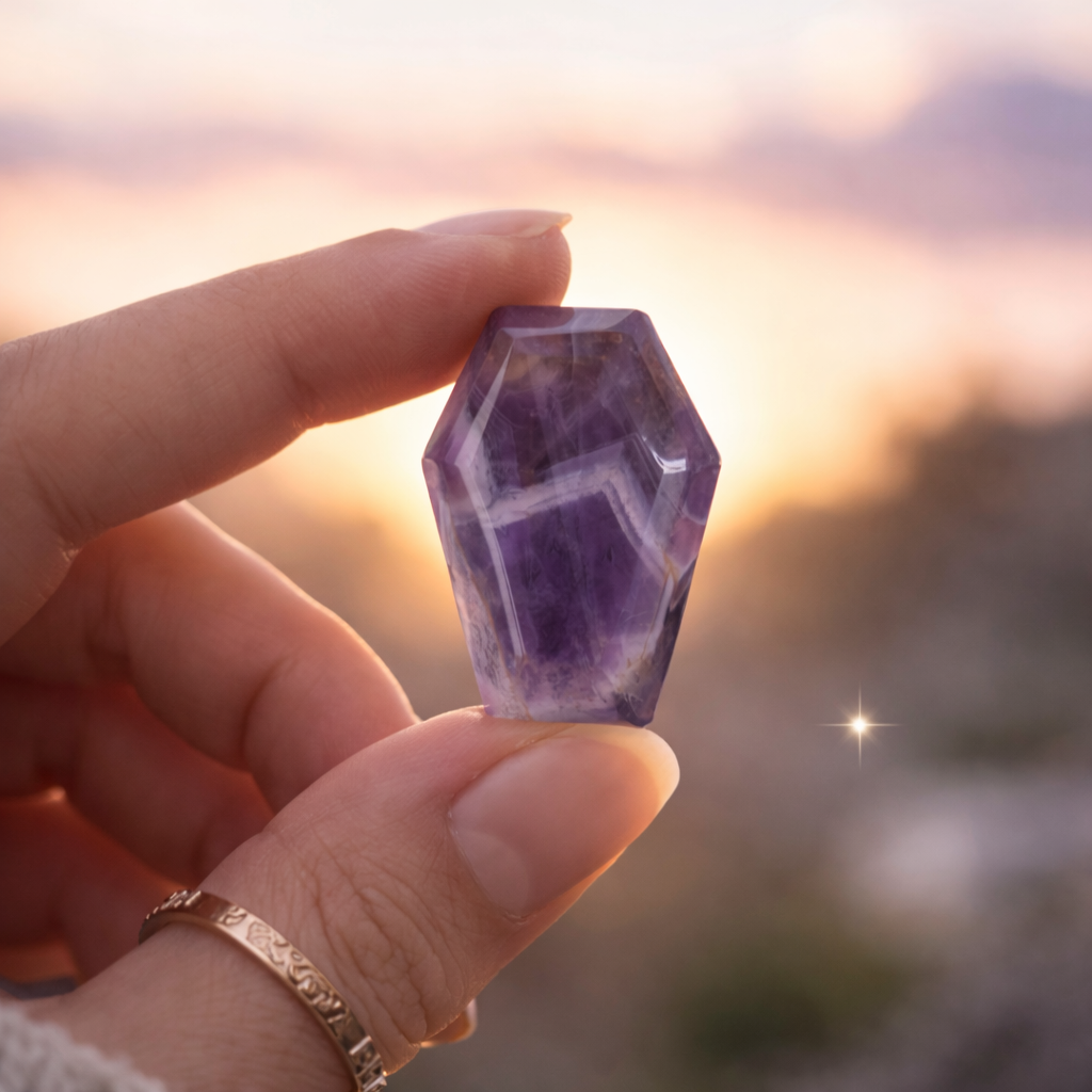 Amethyst Coffin