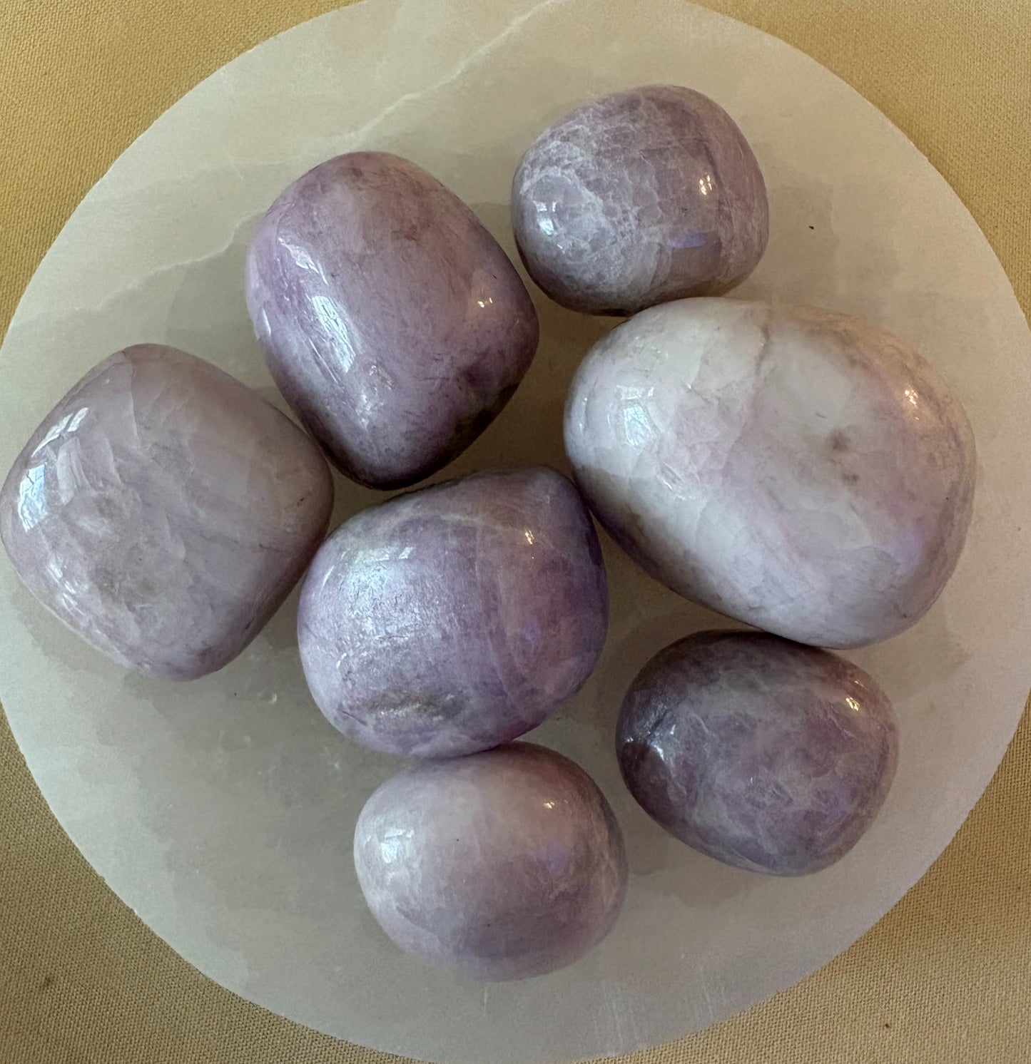 Kunzite Tumbled Stone