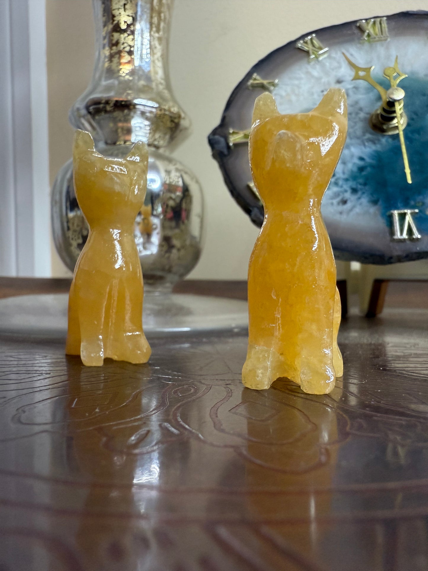 Orange Calcite Kitten
