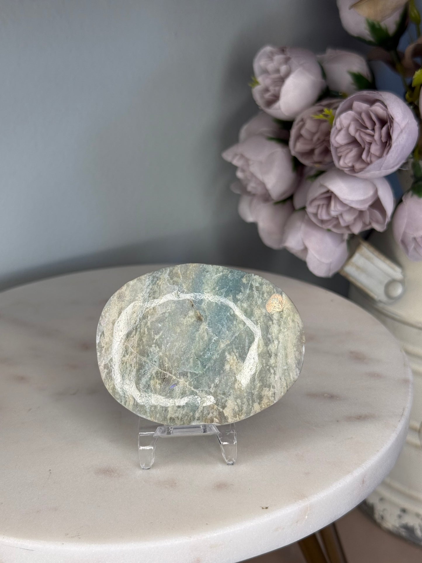 Amazonite Palm Stone