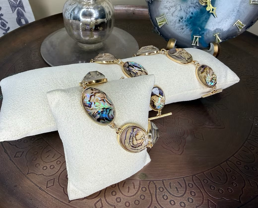 Natural Abalone Shell Bracelet