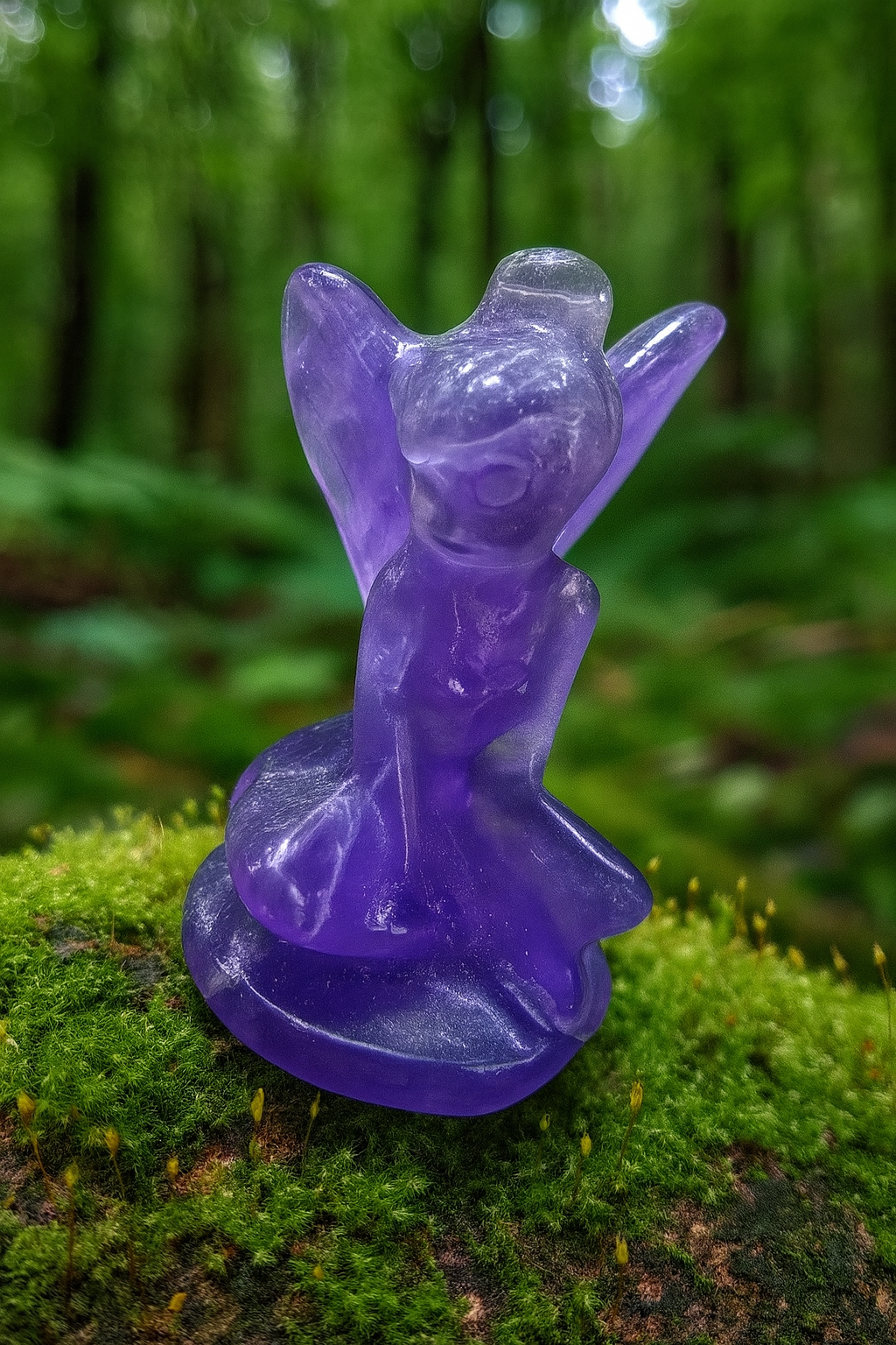 Quartz Fairy Carving