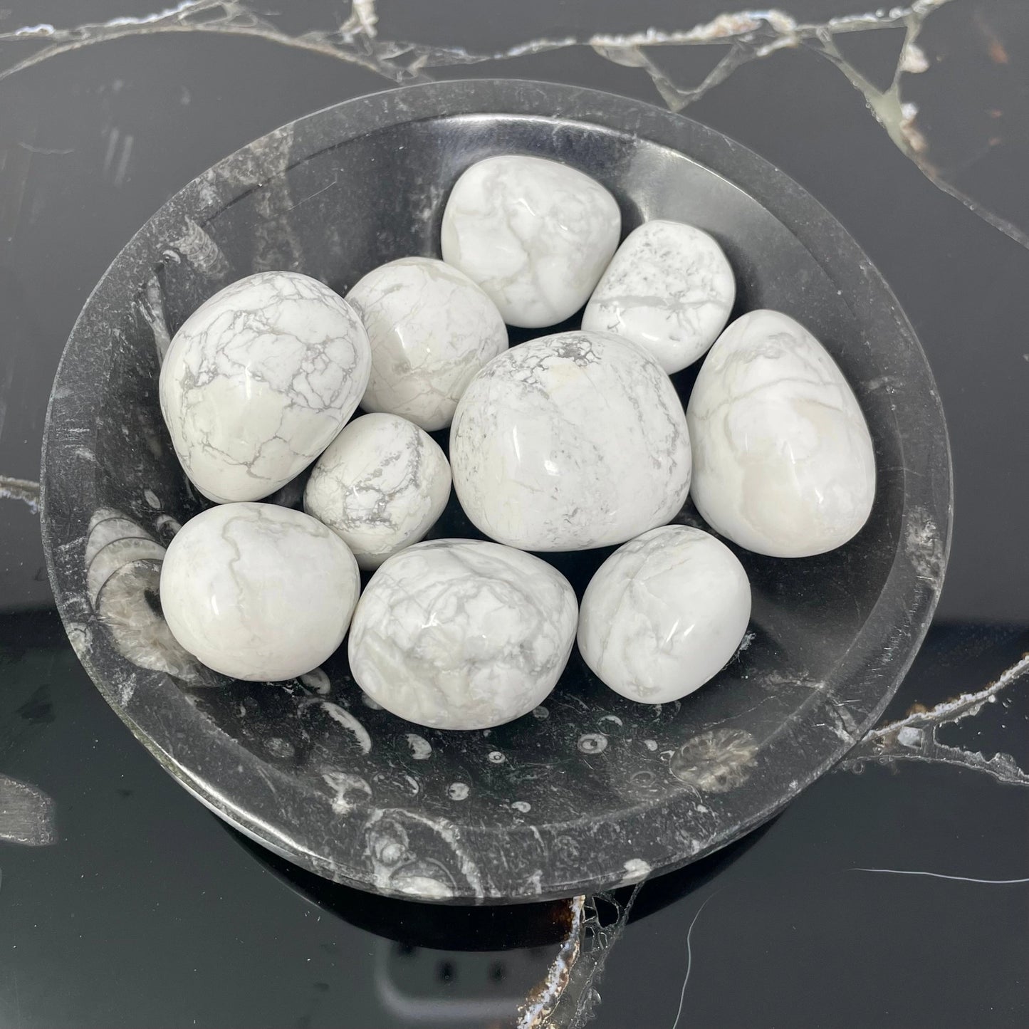Howlite Tumbled Stone