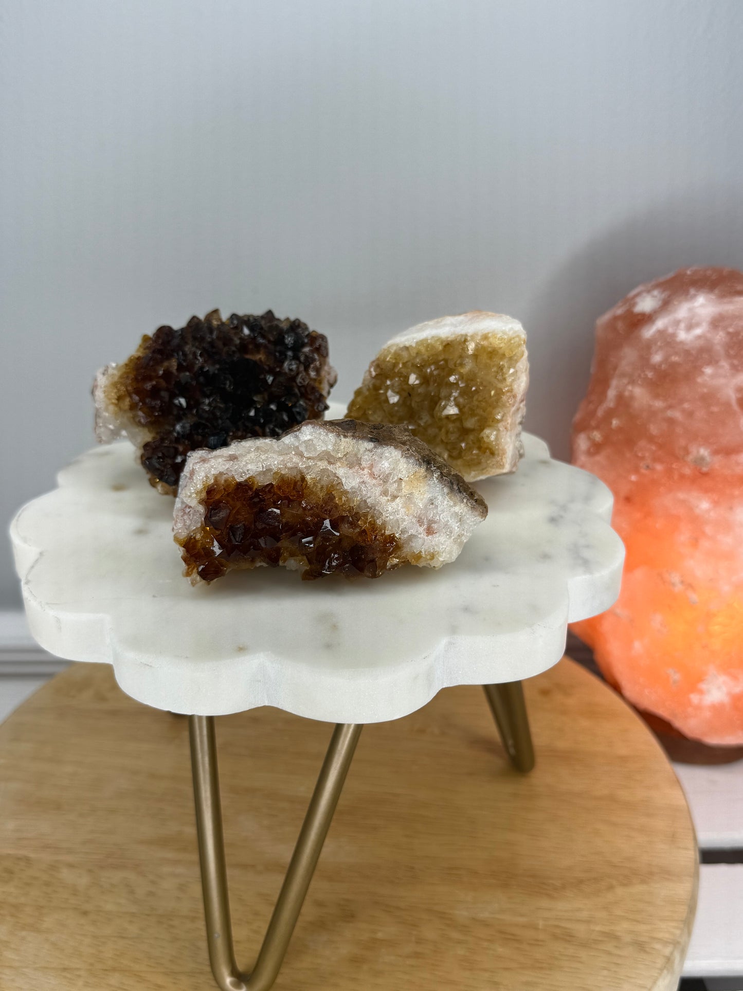Citrine Cluster (Heat-Treated)