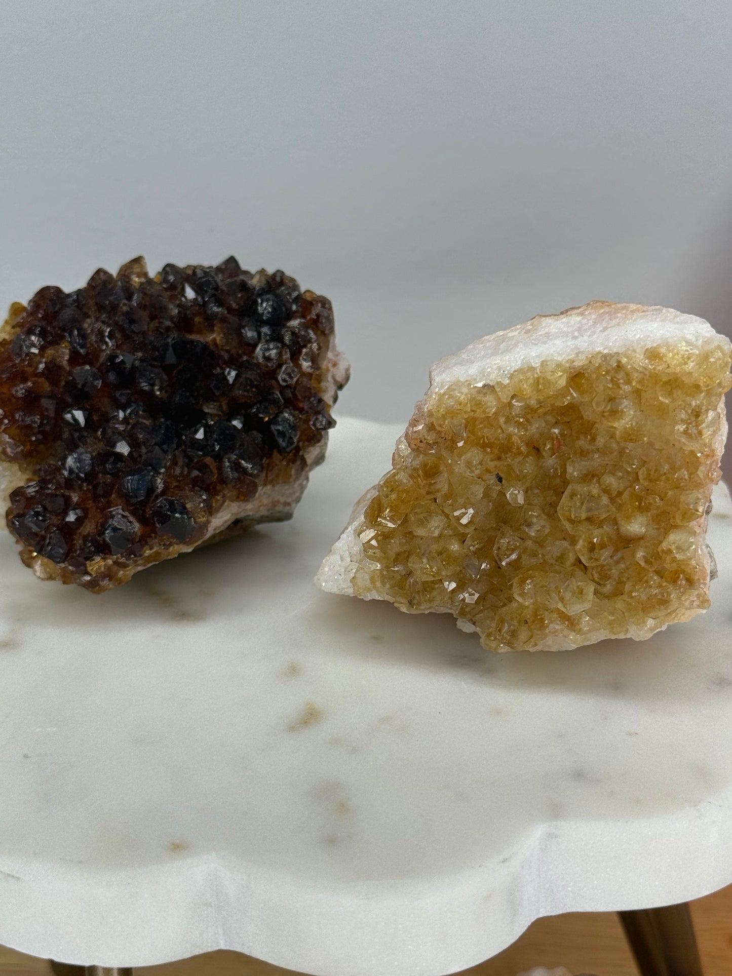 Citrine Cluster (Heat-Treated)