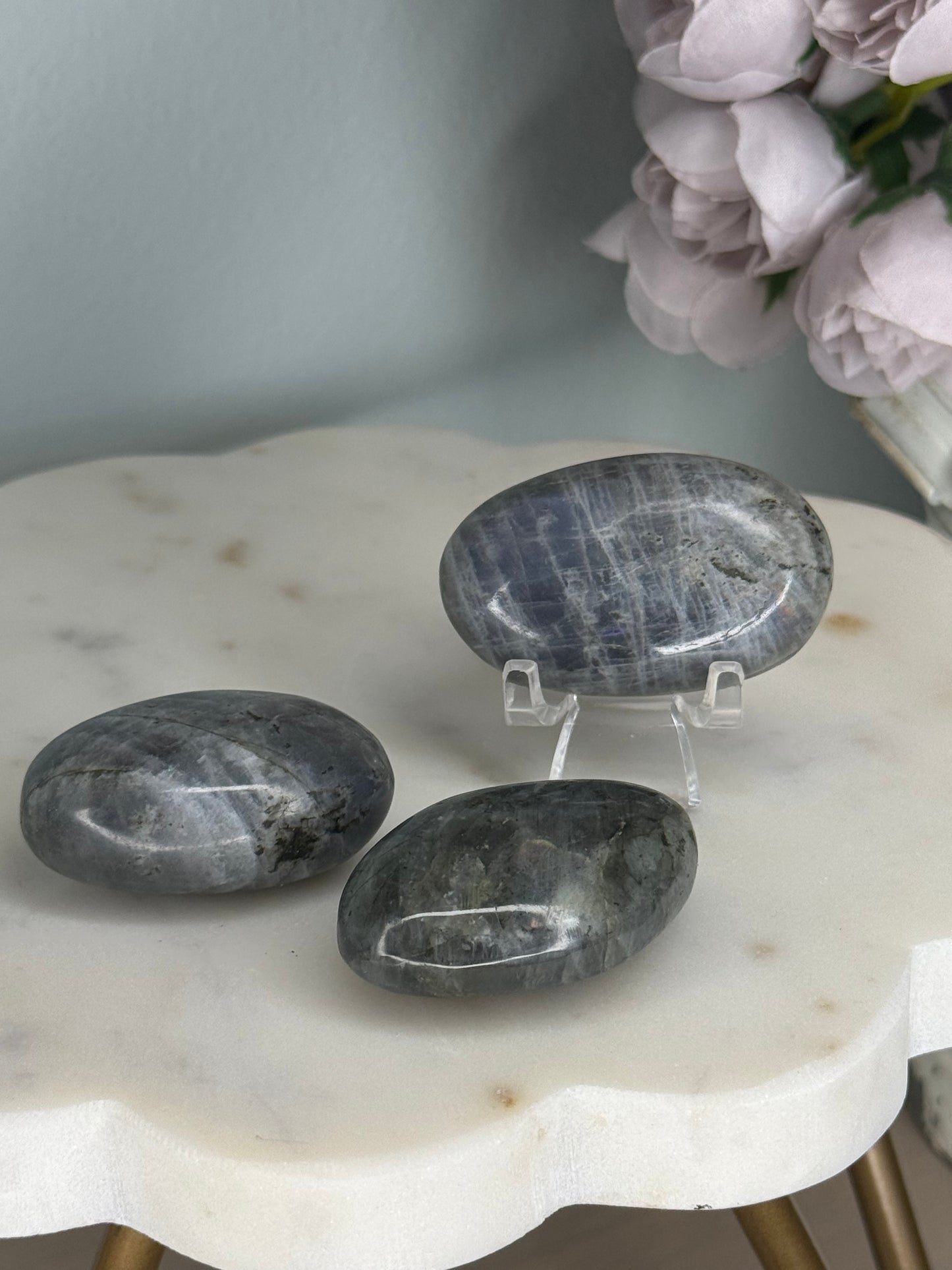 Labradorite Palm Stone