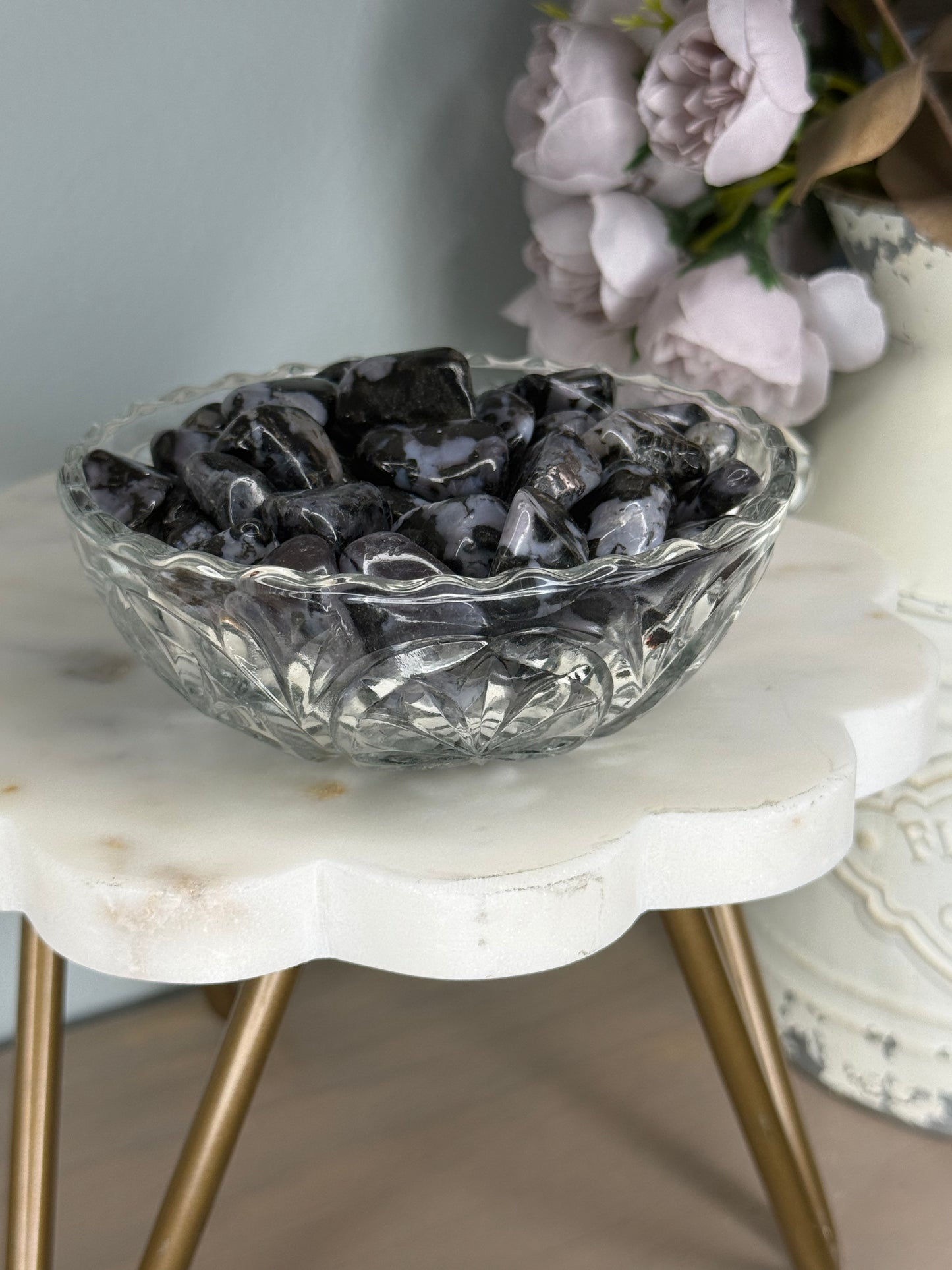 Indigo Gabbro Tumbled Stone