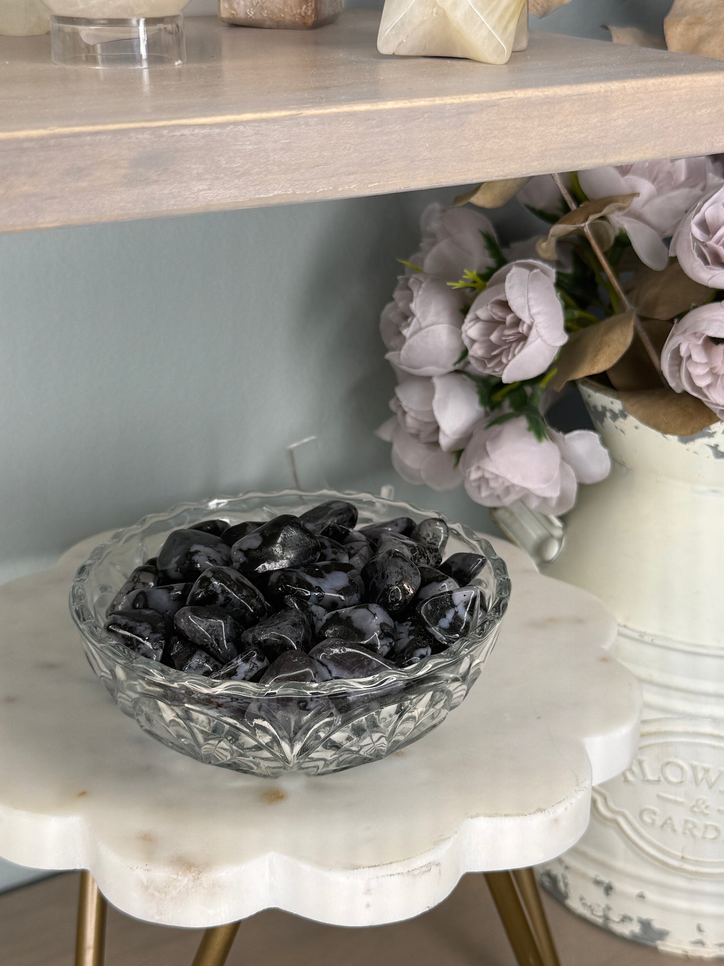 Indigo Gabbro Tumbled Stone