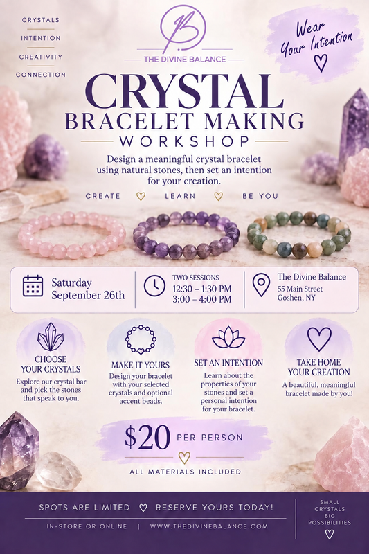 Crystal Bracelet Making Workshop