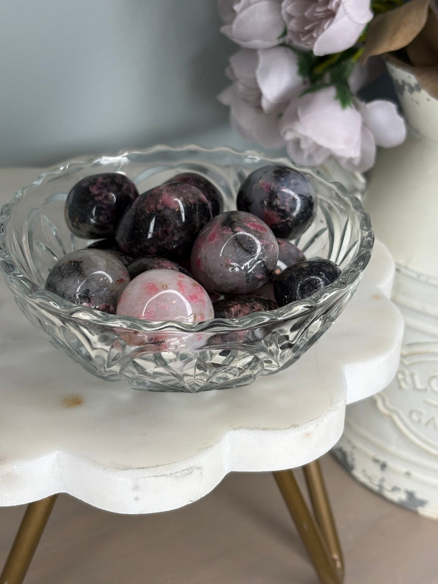Rhodonite Tumbled Stone