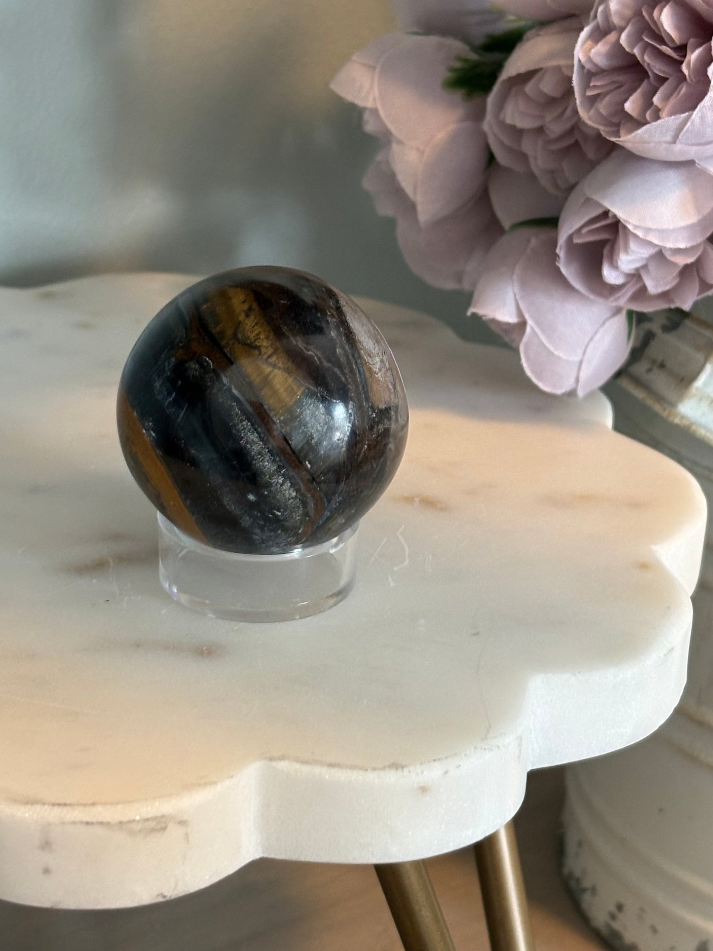 Blue Tiger's Eye Sphere
