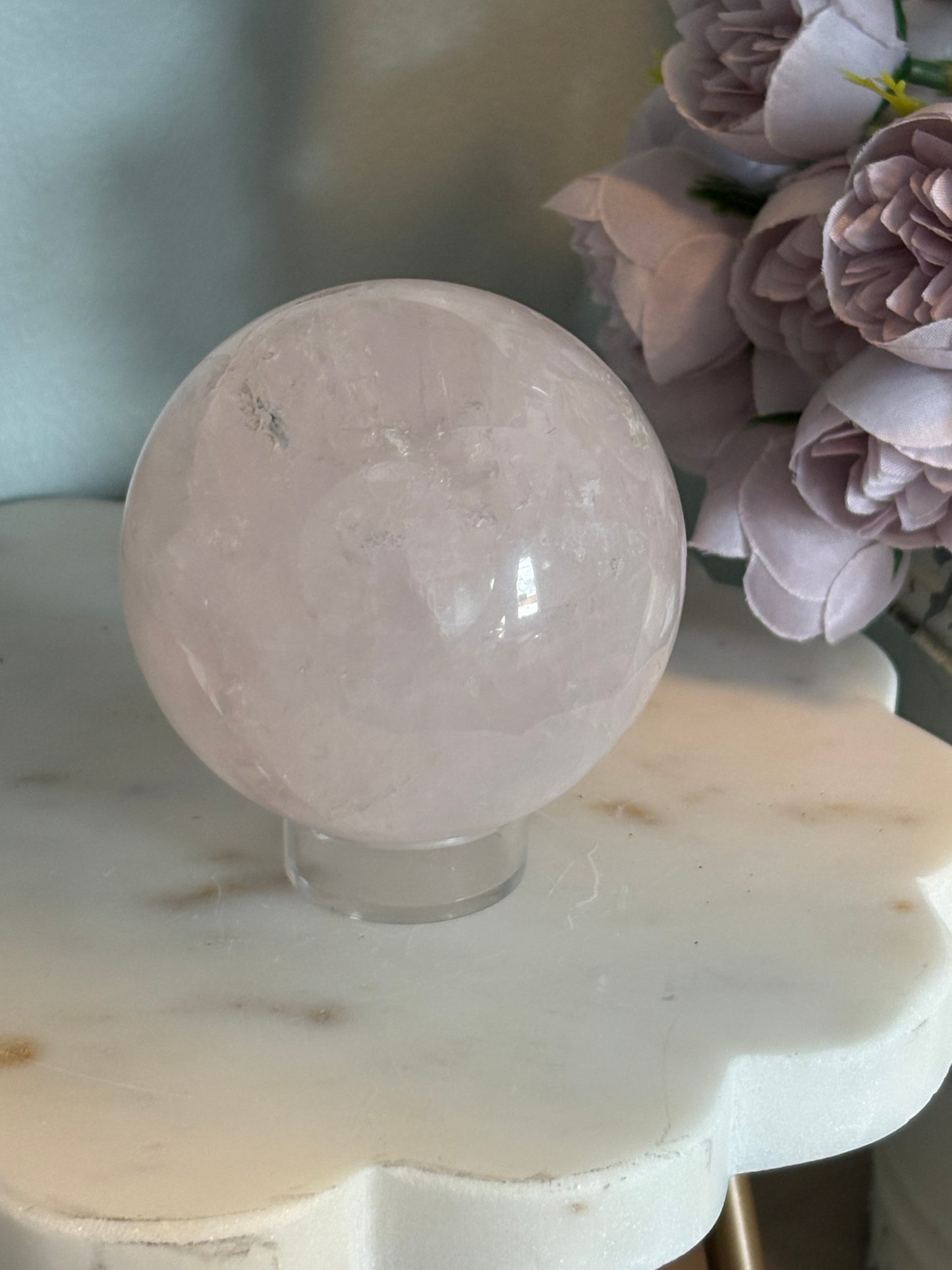 Rose Quartz Sphere