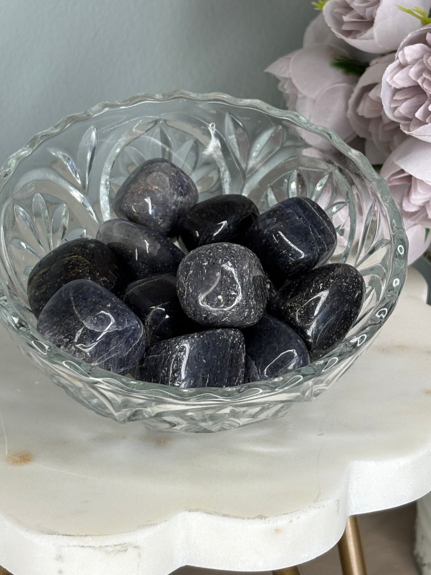 Iolite Tumbled Stone