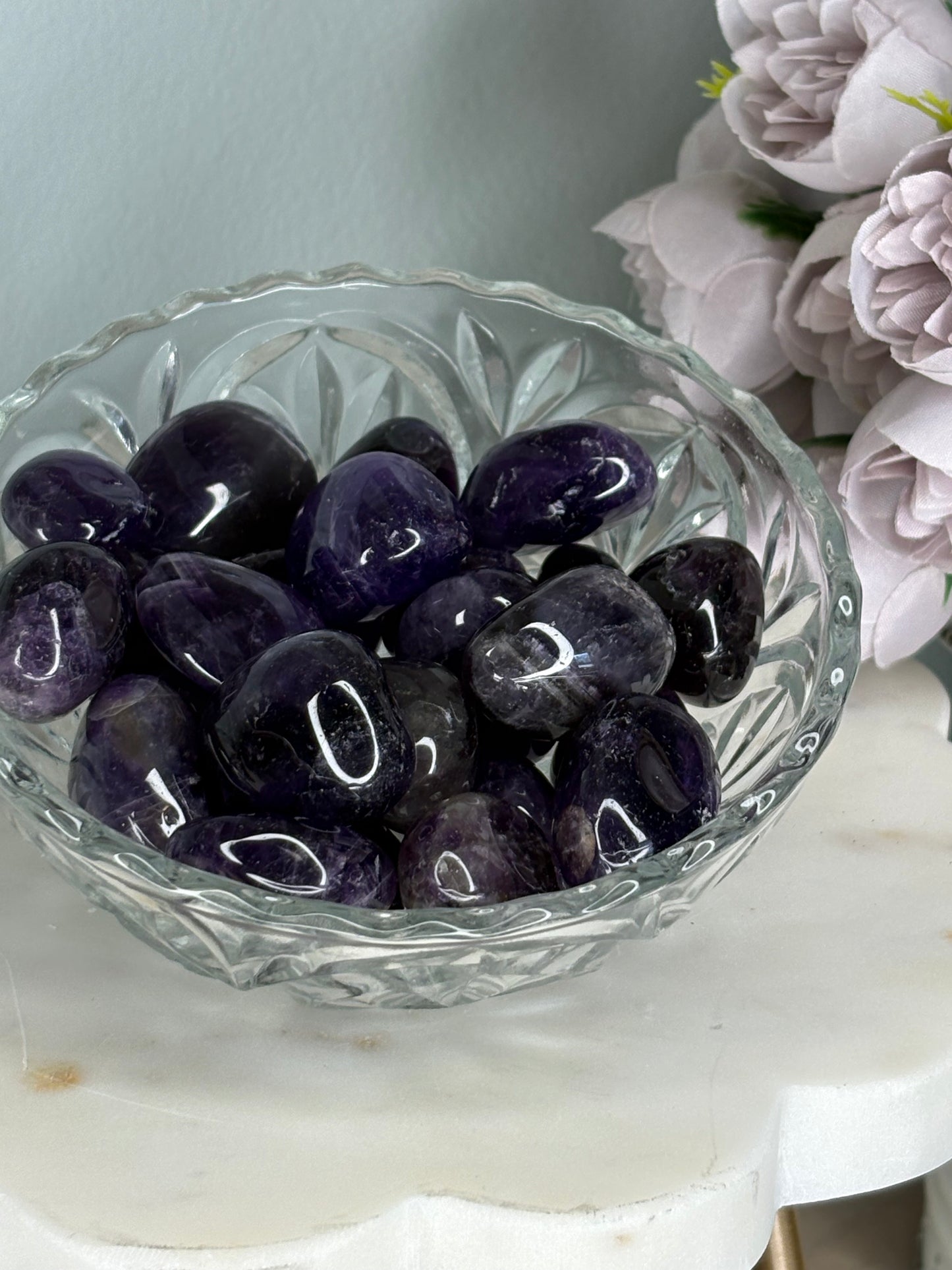 Amethyst Tumbled Stone