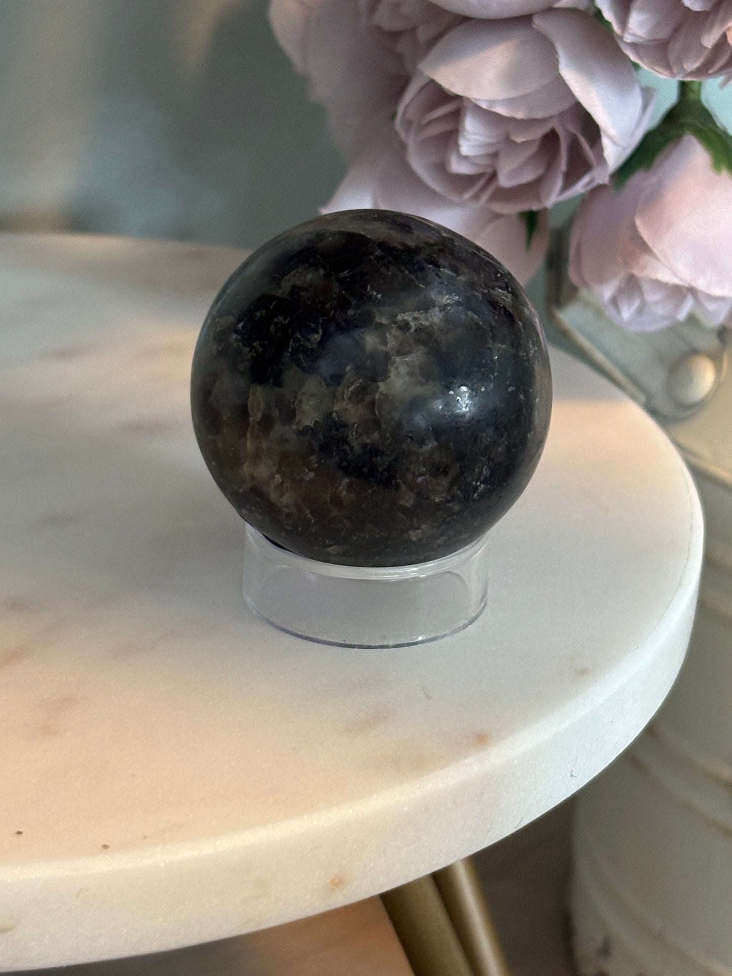 Larvikite Sphere