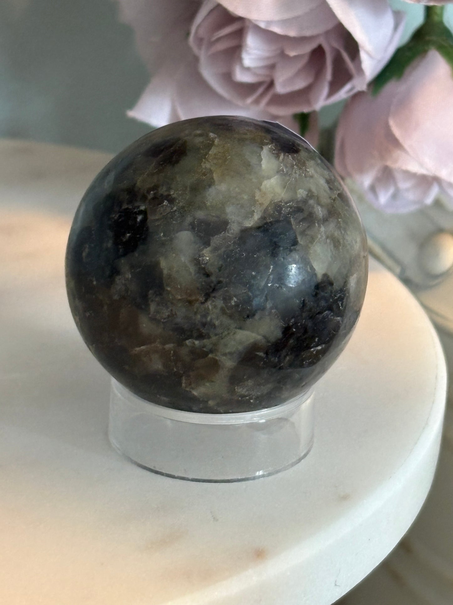 Larvikite Sphere