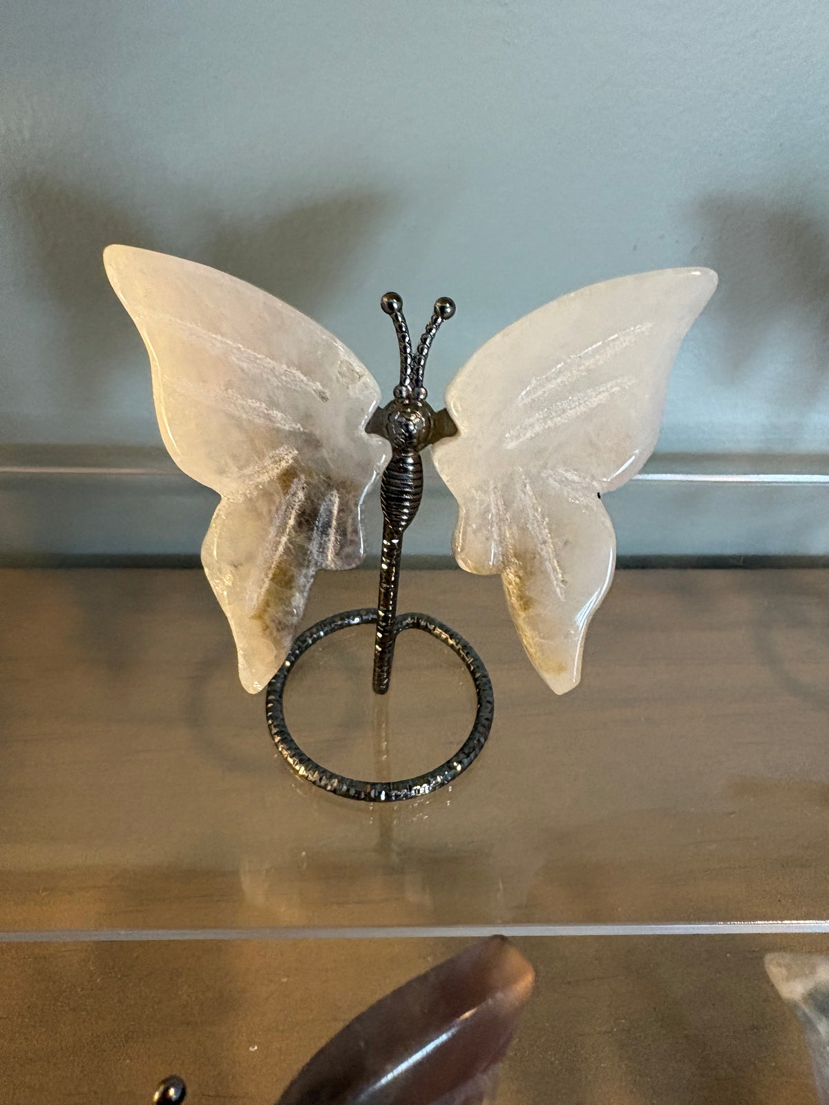 Crystal Butterfly on Stand