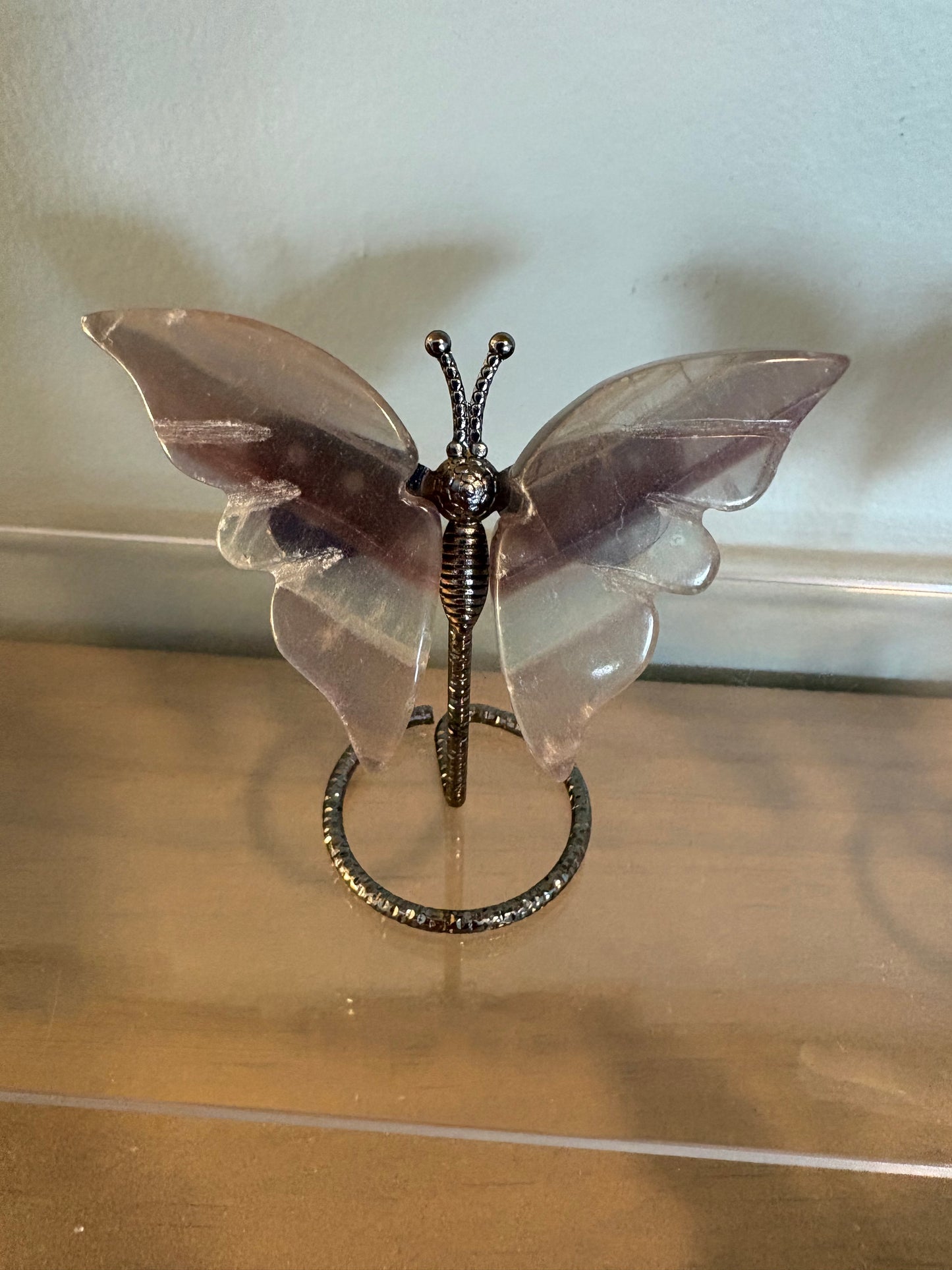 Crystal Butterfly on Stand