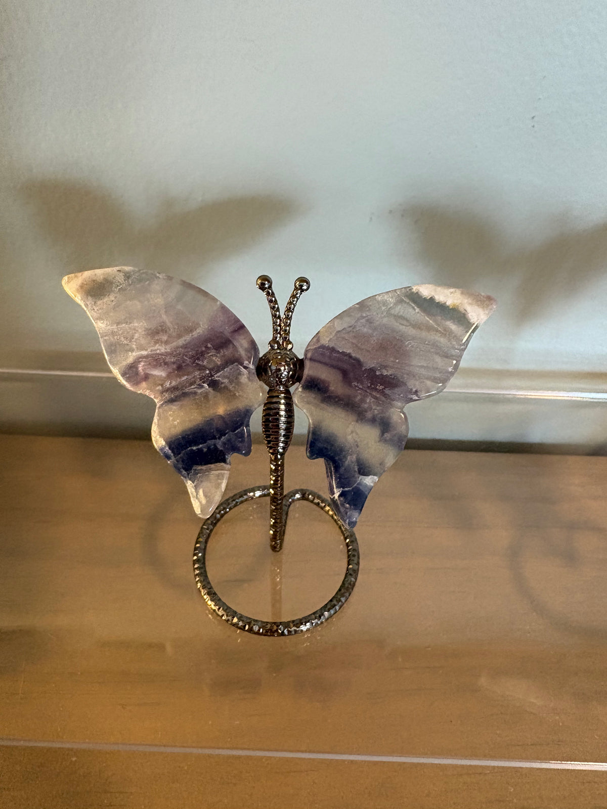 Crystal Butterfly on Stand