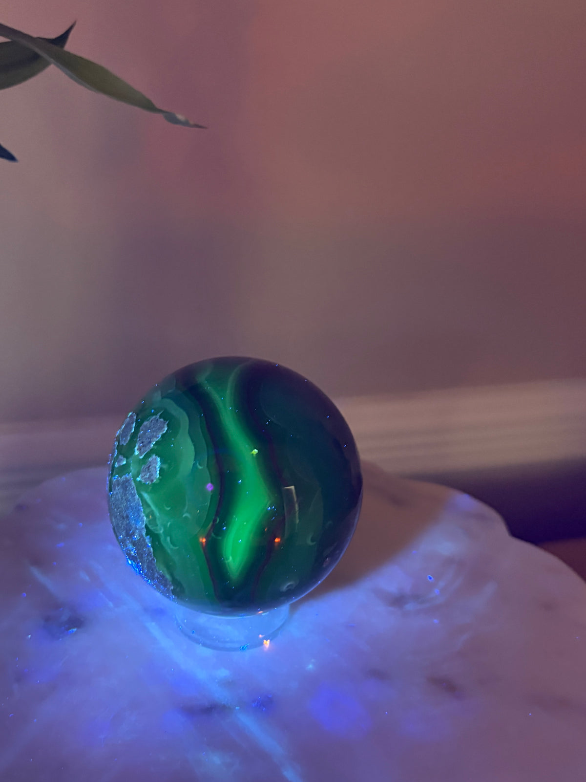 Volcano Agate Sphere