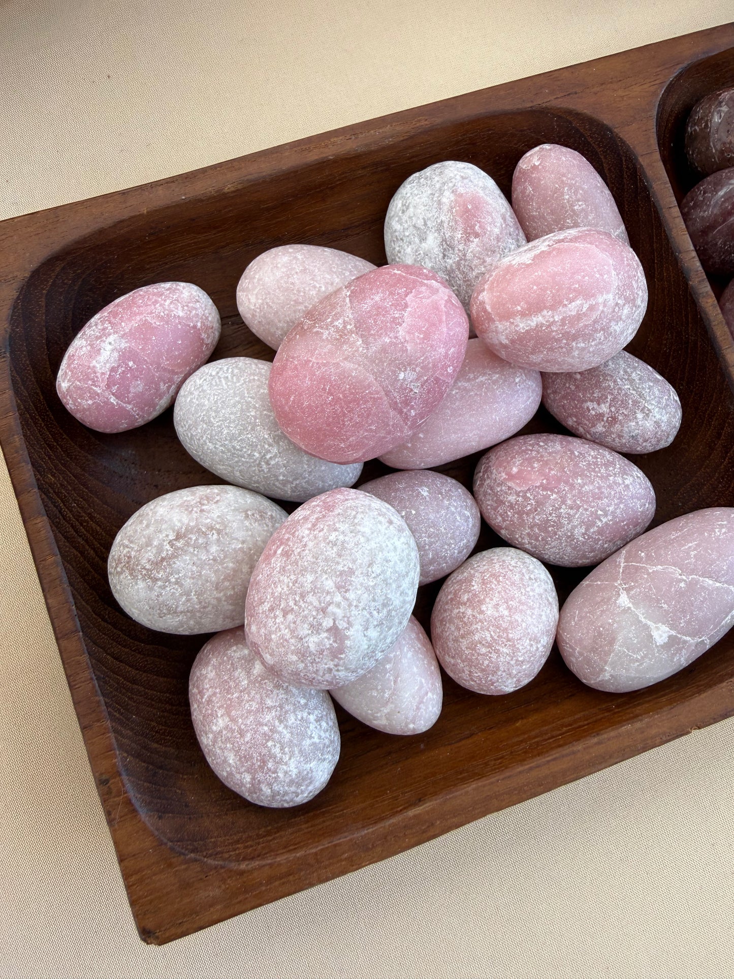 Pink Opal Tumbled Stone