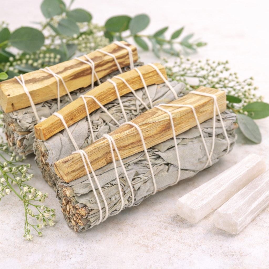 White Sage & Palo Santo Cleansing Bundle