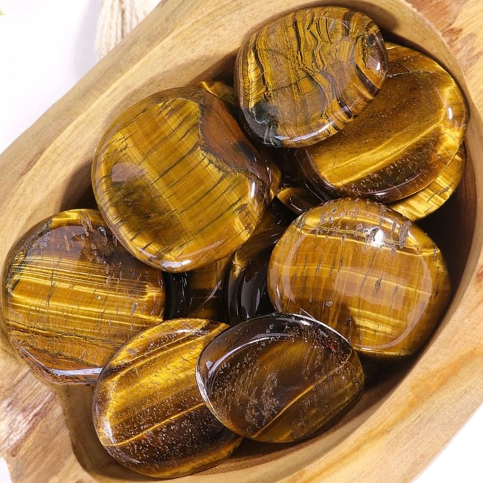 Tiger's Eye Worry Stone