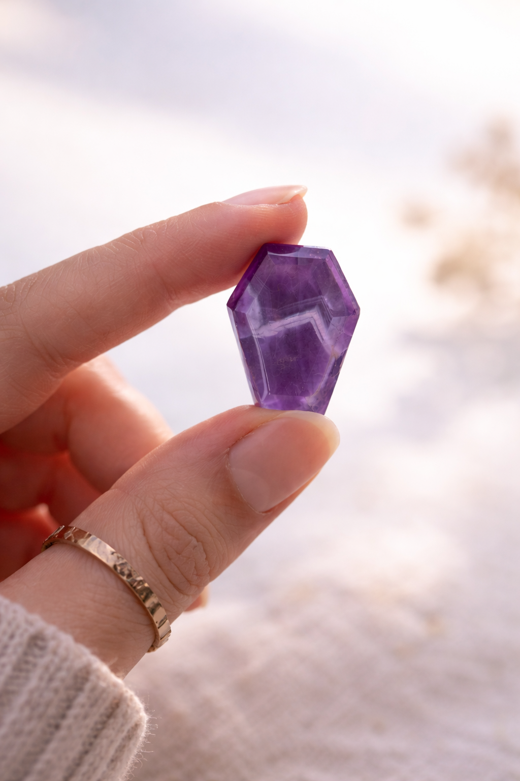 Amethyst Coffin