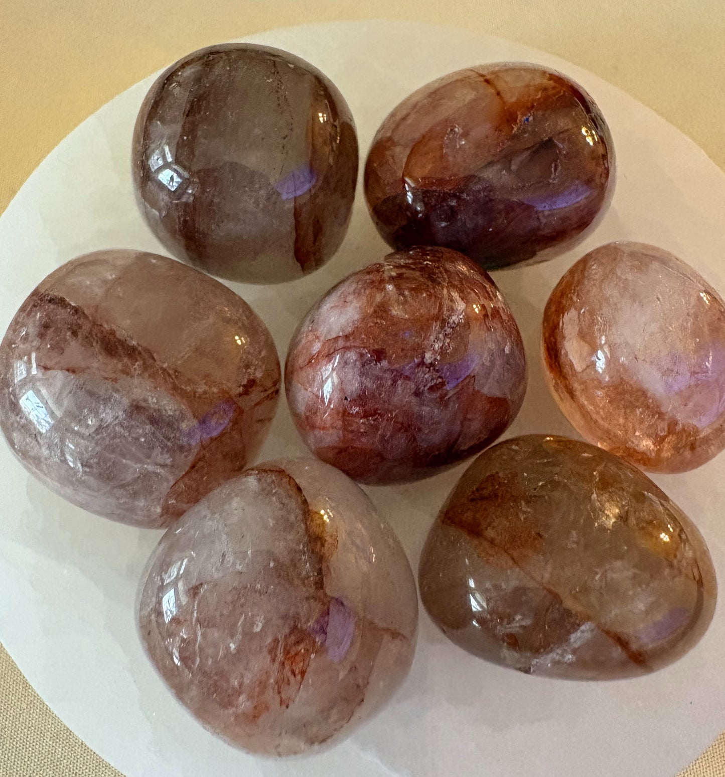 Fire Quartz Tumbled Stone
