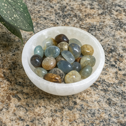 Blue Onyx Tumbled Stone
