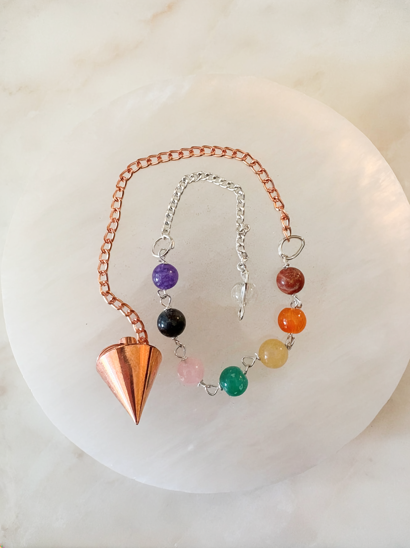 Copper Chakra Pendulum