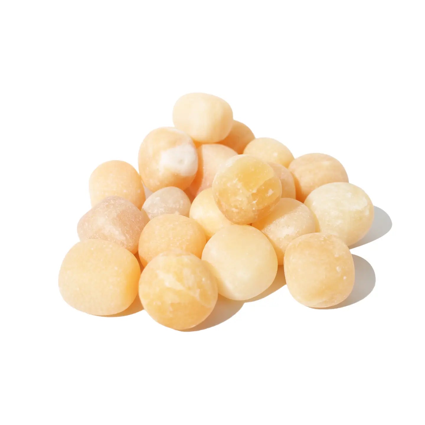 Orange Calcite Tumbled Stone