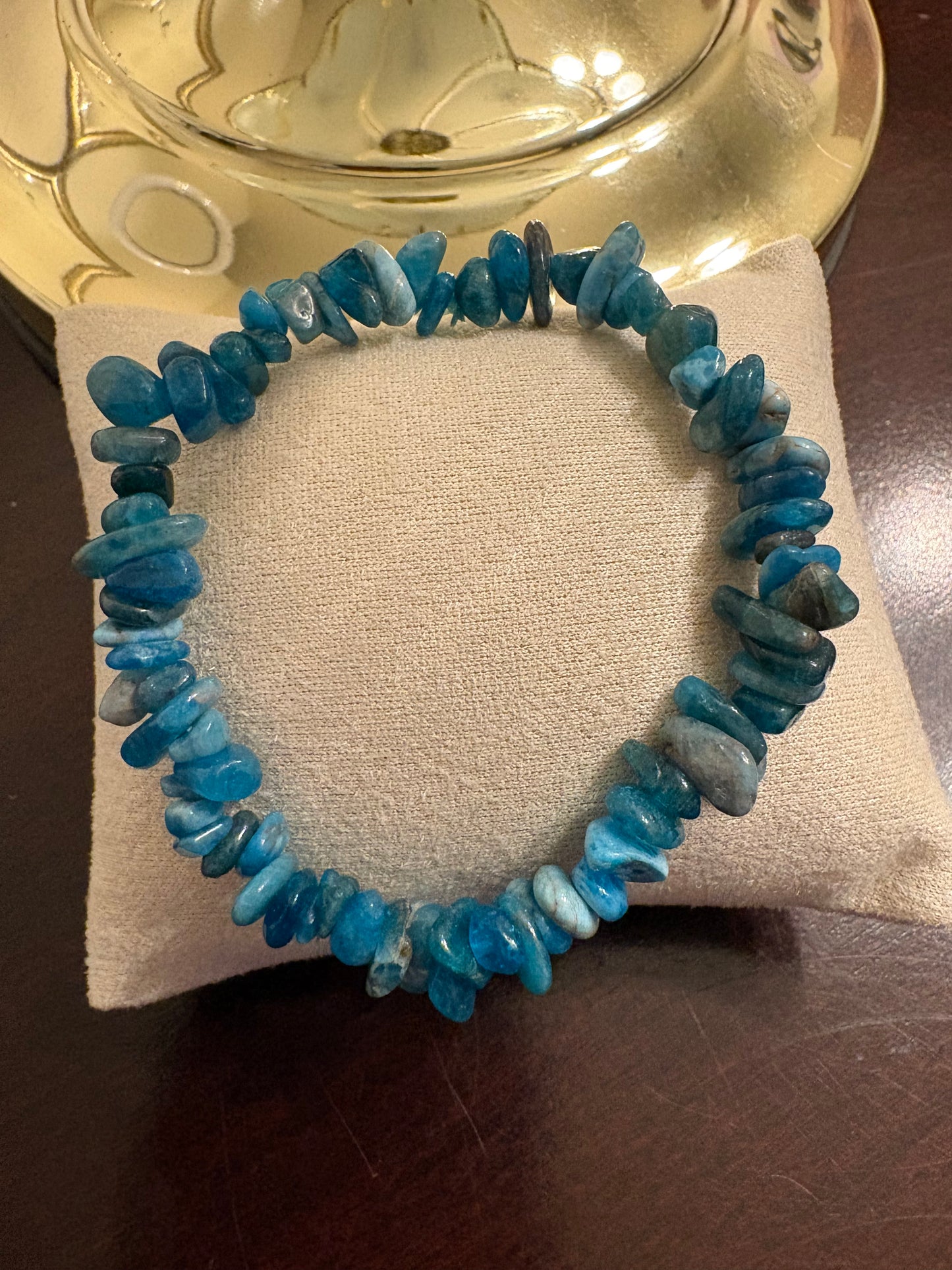 Blue Apatite Bracelet - Chip