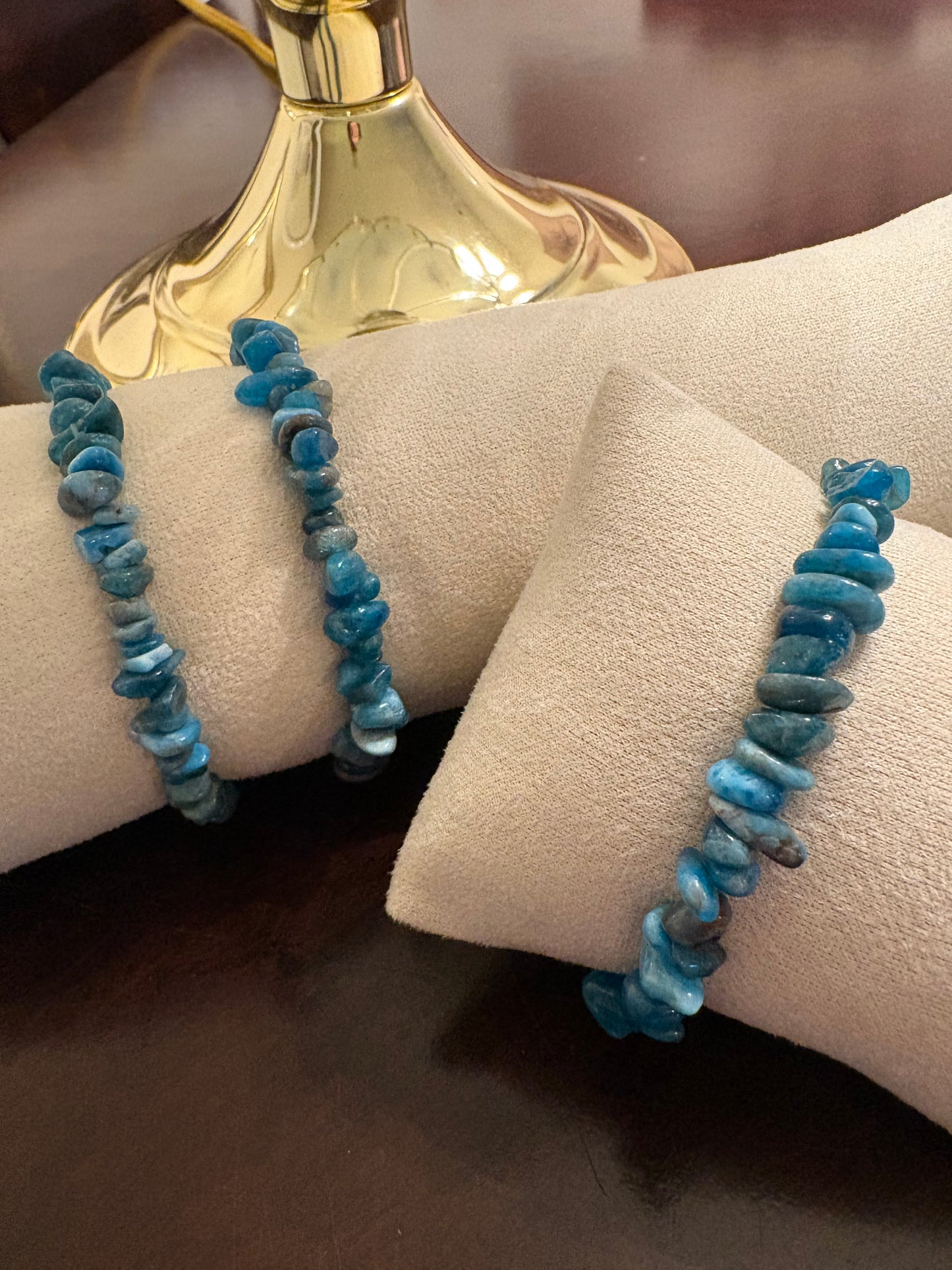Blue Apatite Bracelet - Chip