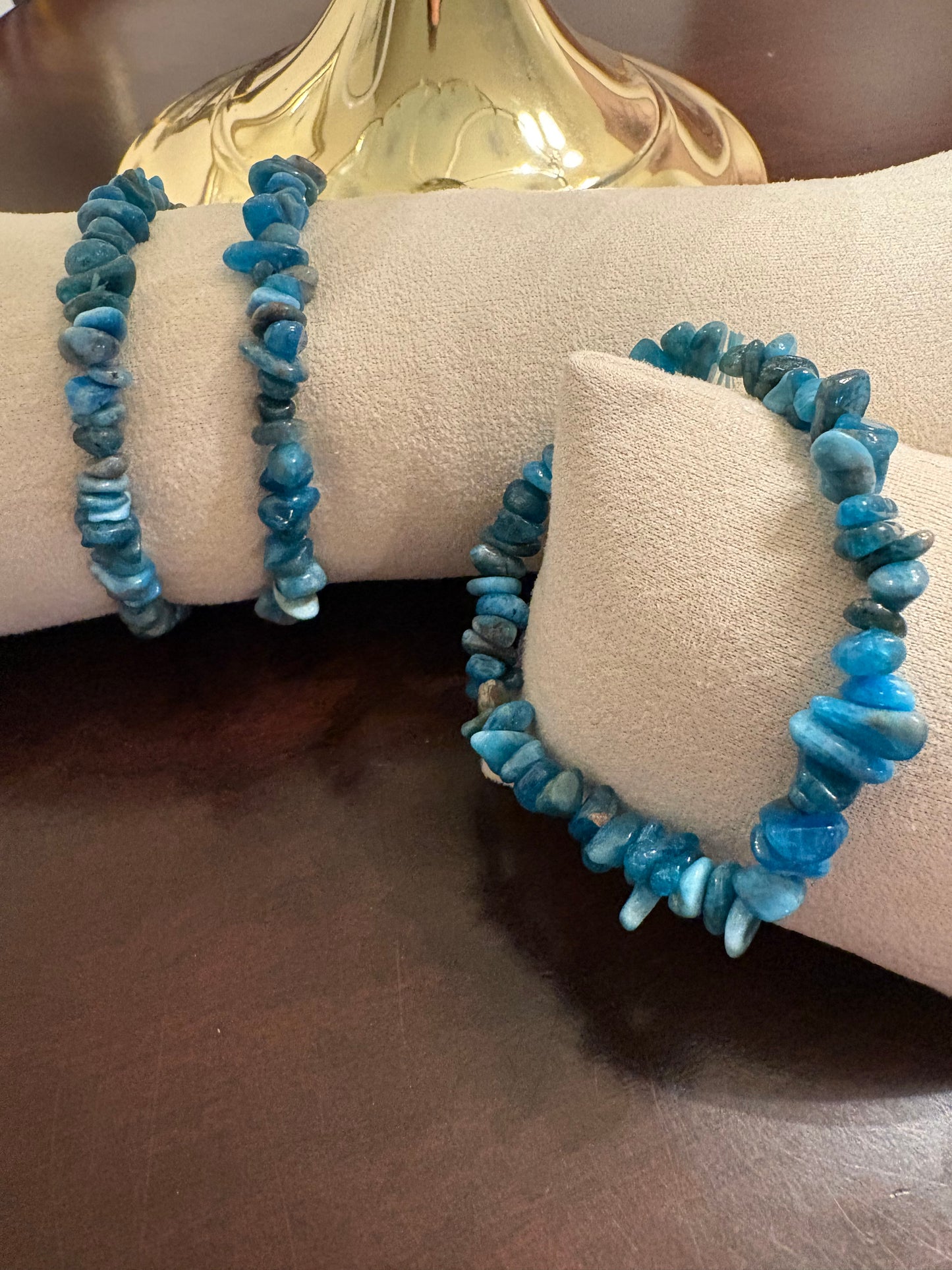 Blue Apatite Bracelet - Chip