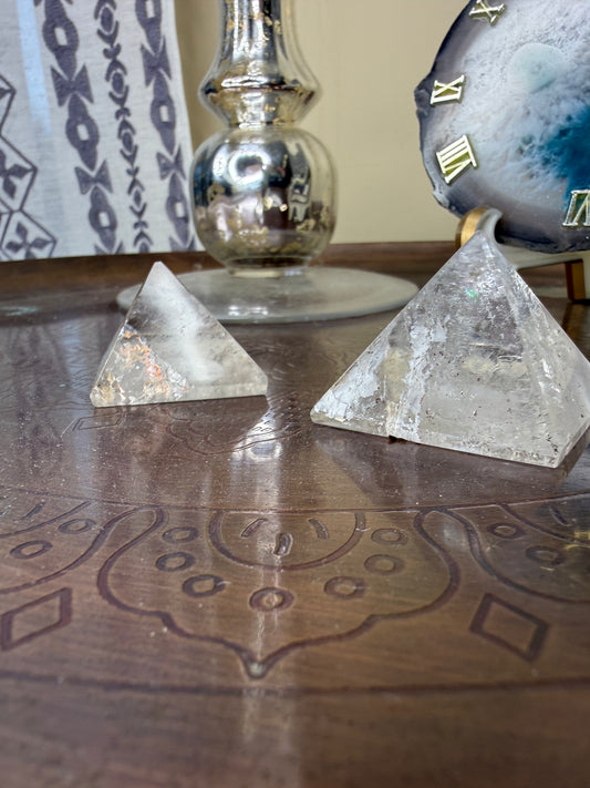Clear Quartz Pyramid