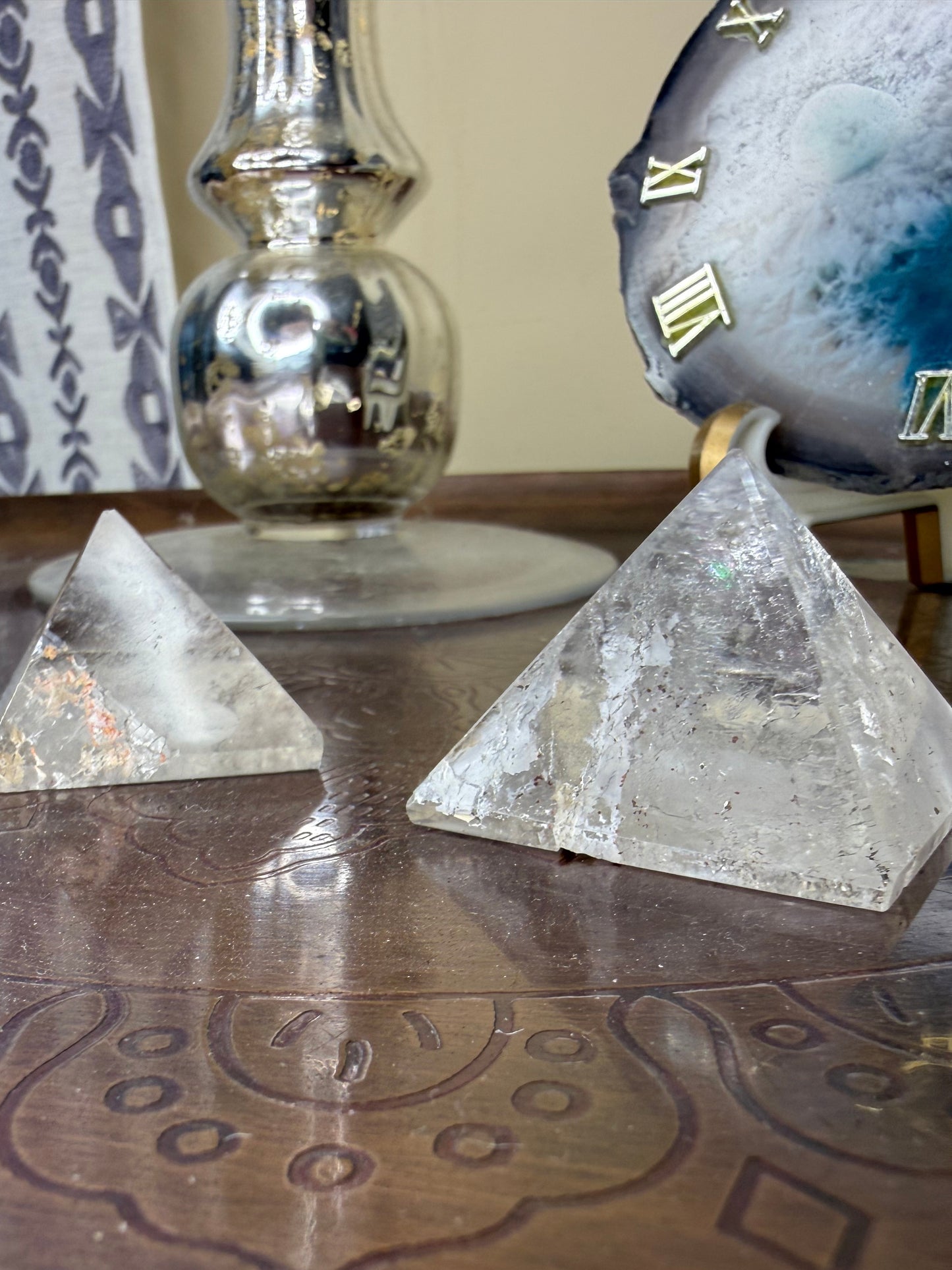 Clear Quartz Pyramid