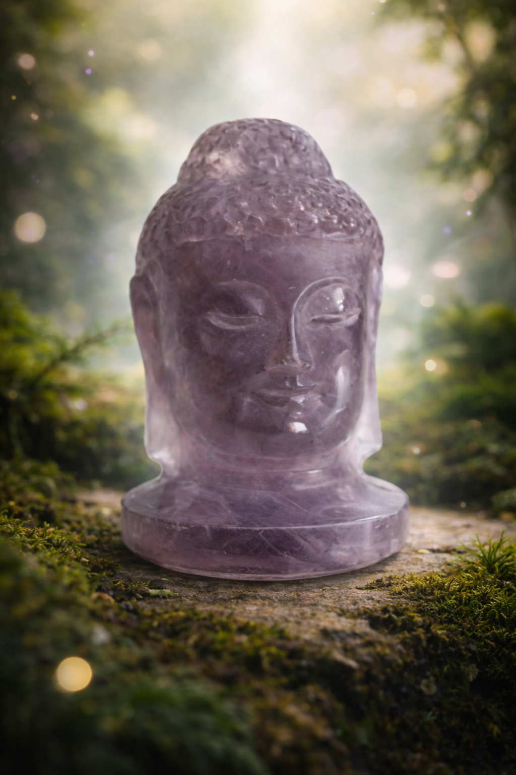 Fluorite Buddha