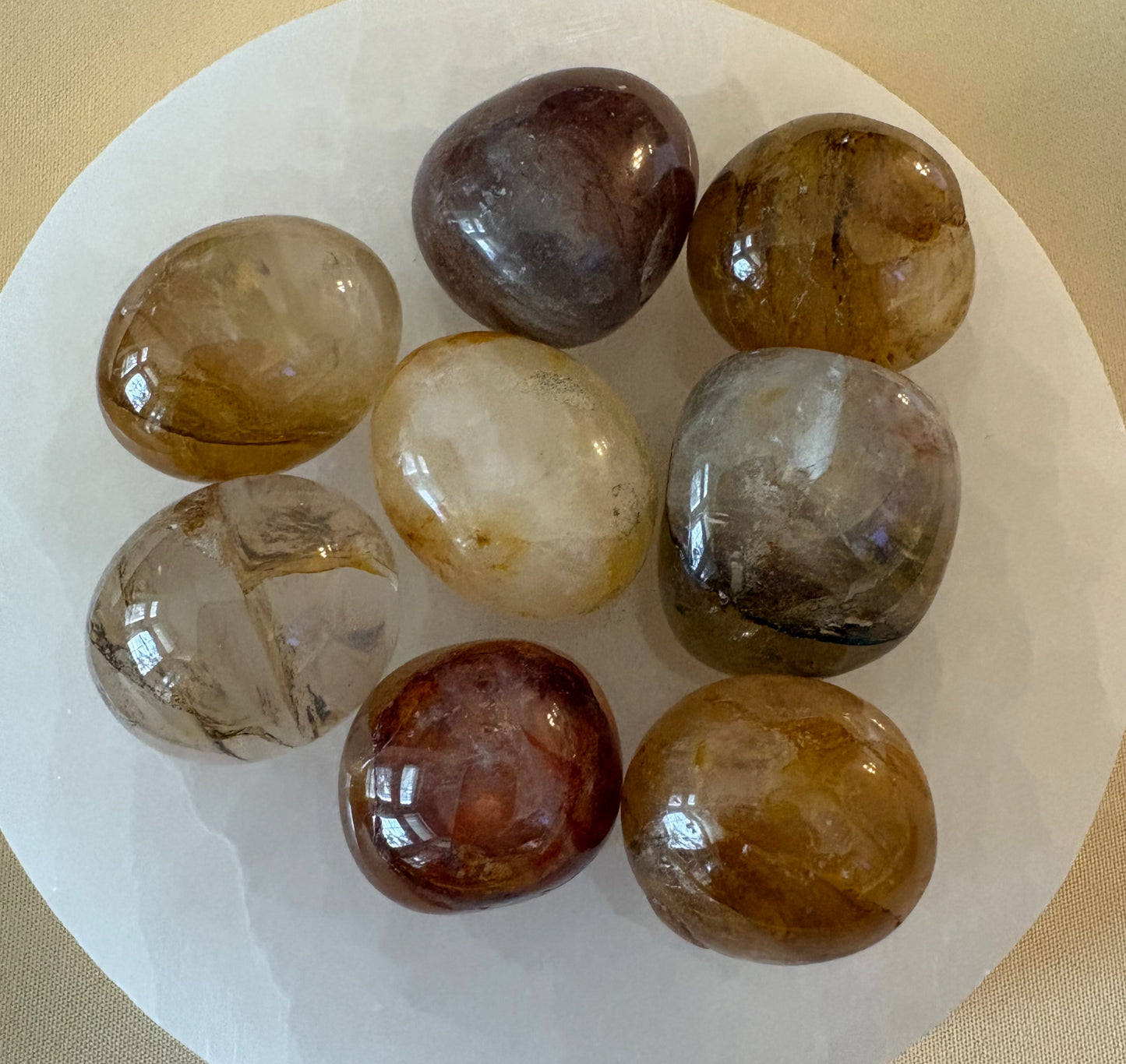 Golden Healer Tumbled Stone