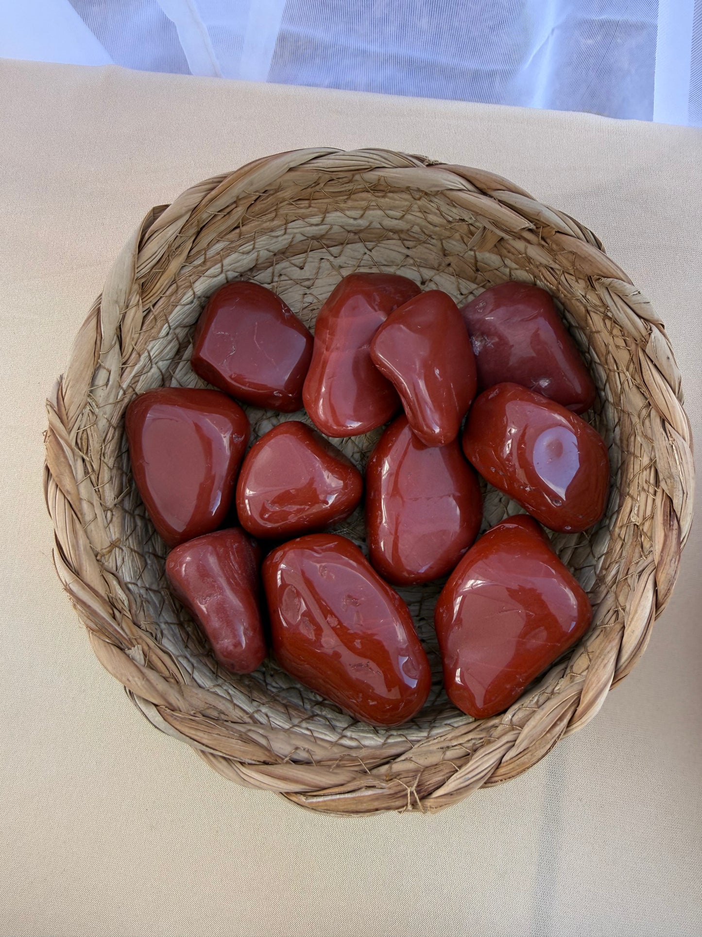 Red Jasper Tumbled Stone