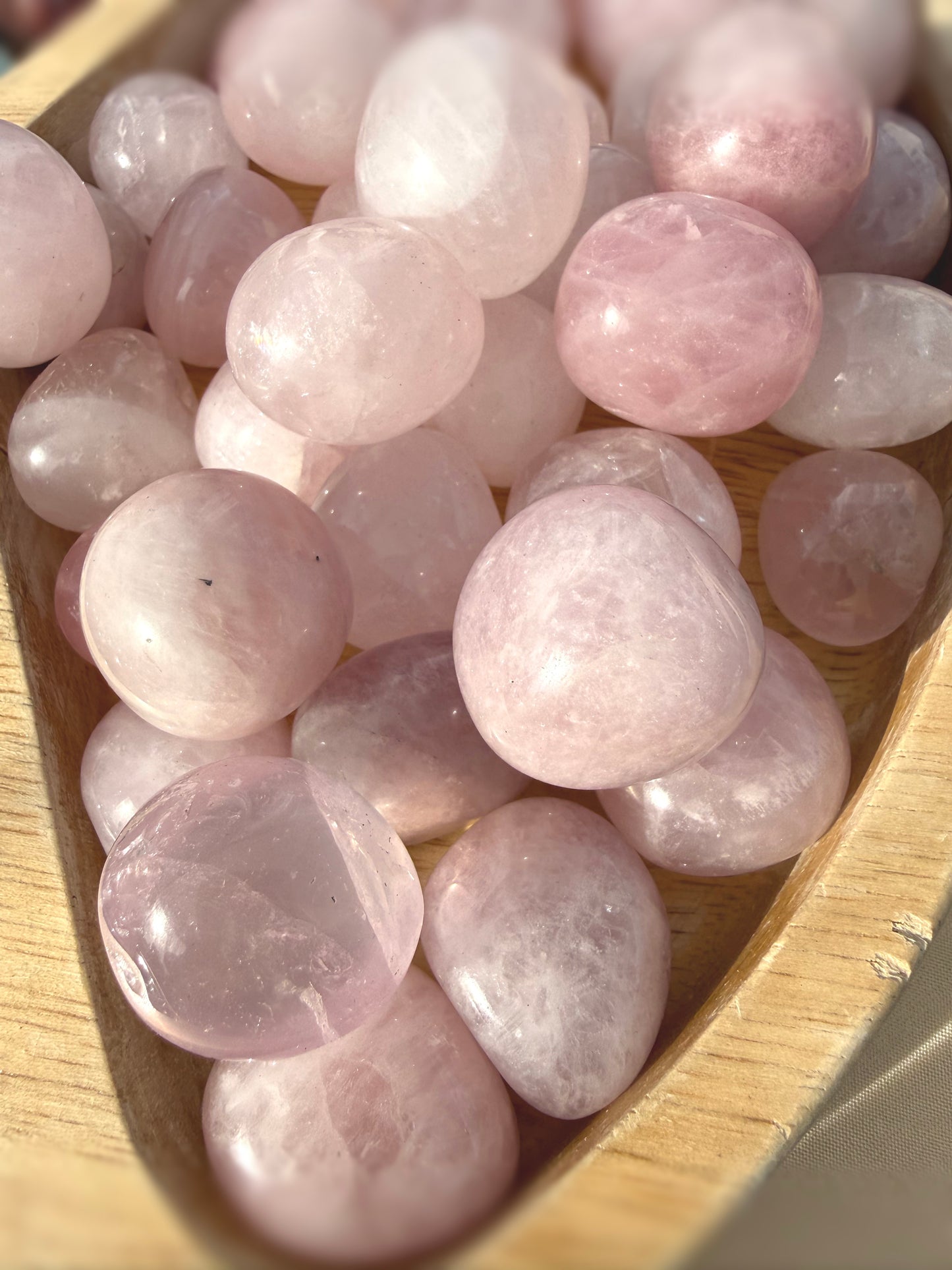 Rose Quartz Tumbled Stone