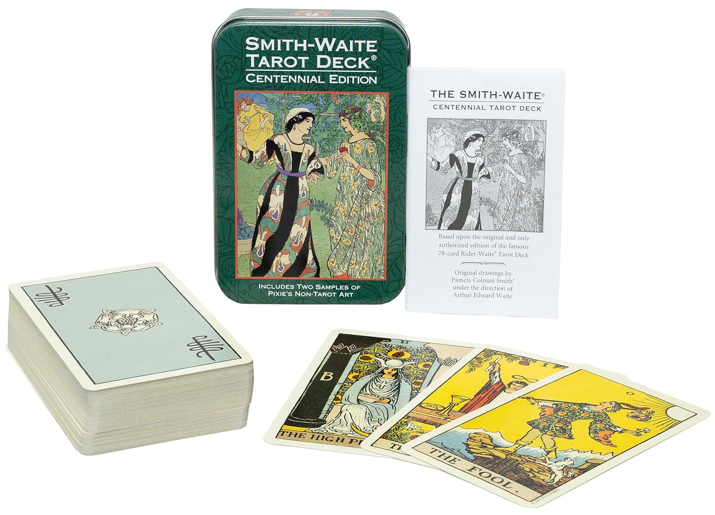 Smith-Waite Centennial Tarot Deck in a Tin
