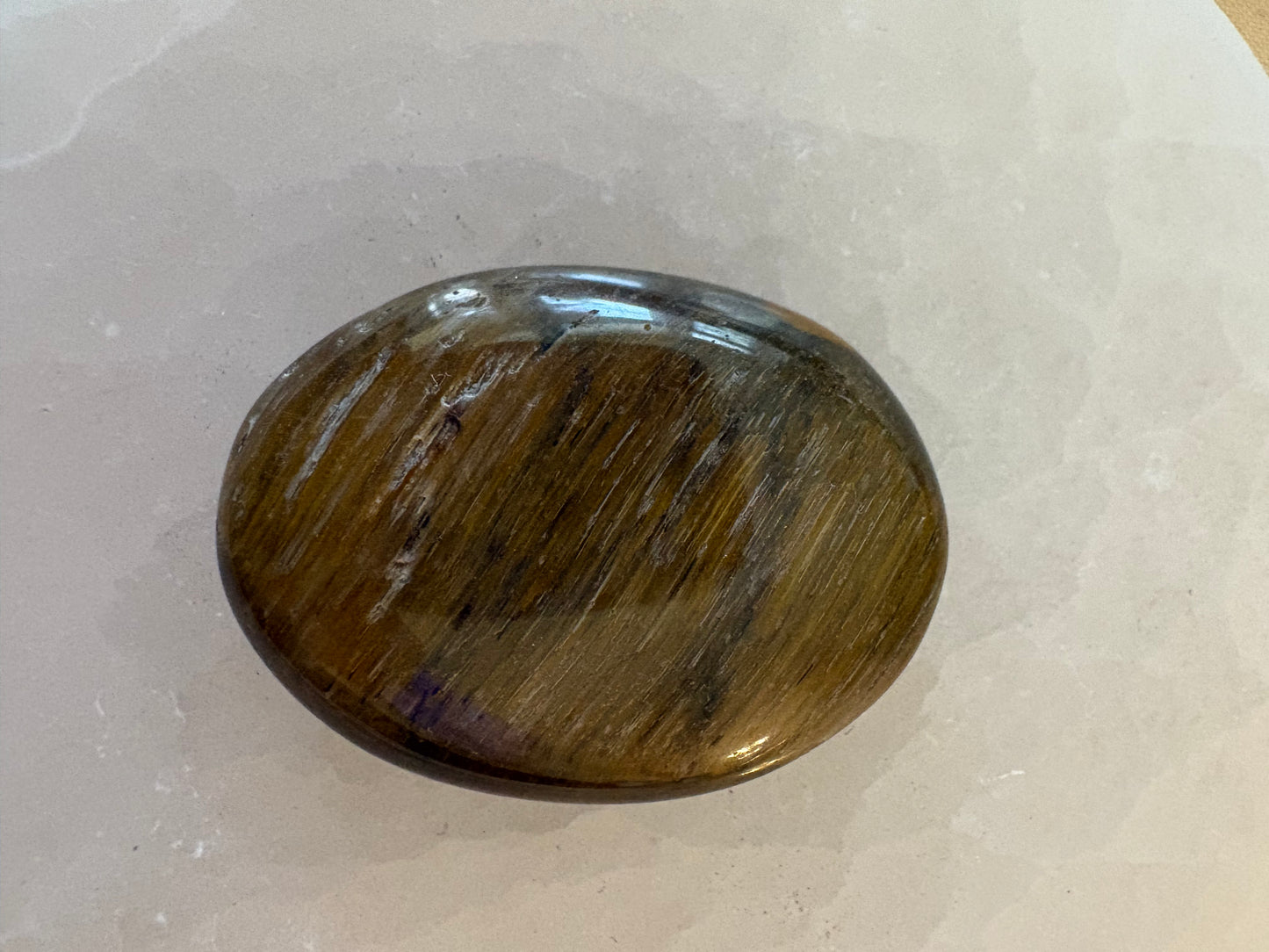 Tiger's Eye Worry Stone